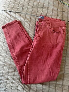 Old Navy Women's Maroon Skinny Jeans